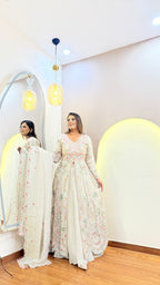 E932 3PC SKIRT ANARKALI SUIT