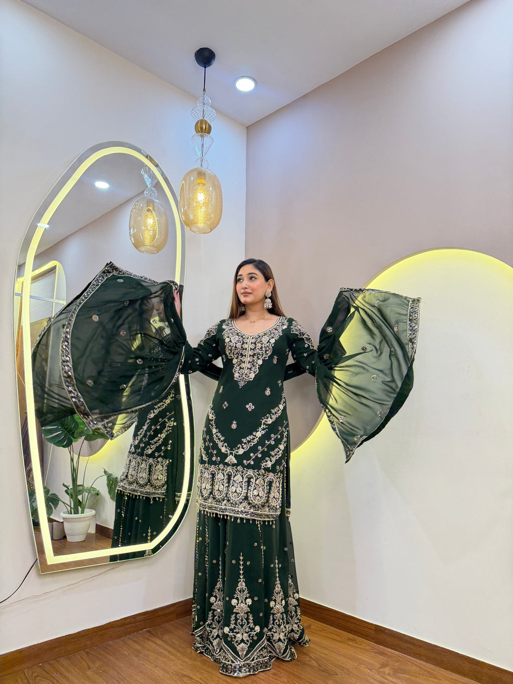 E37 3PC SHARARA SUIT