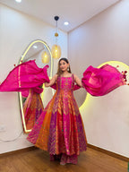 E380 3PC ANARKALI