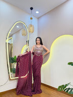 E604 DRAPE SAREE