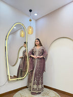 E36 3PC ANARKALI SUIT