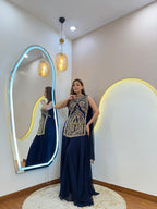D752  SHARARA SUIT