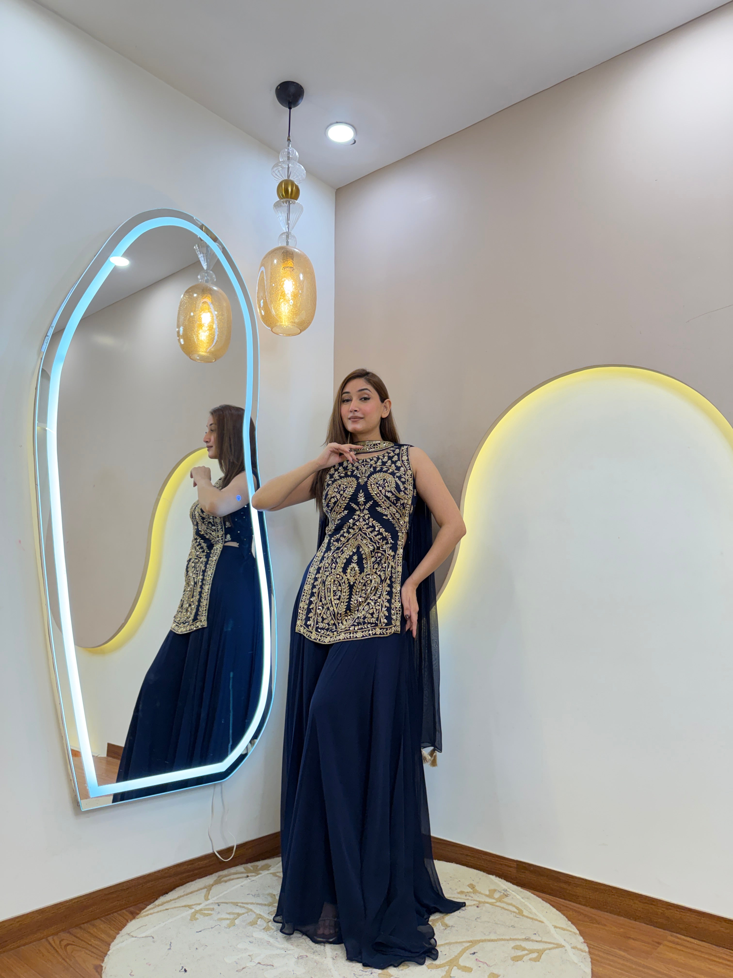 D752  SHARARA SUIT