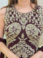 D754  SHARARA SUIT