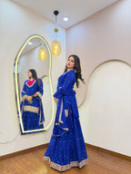 D990 3PC KURTI WITH SKIRT