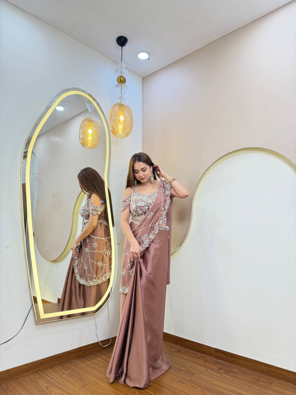 D862 DRAPE SAREE