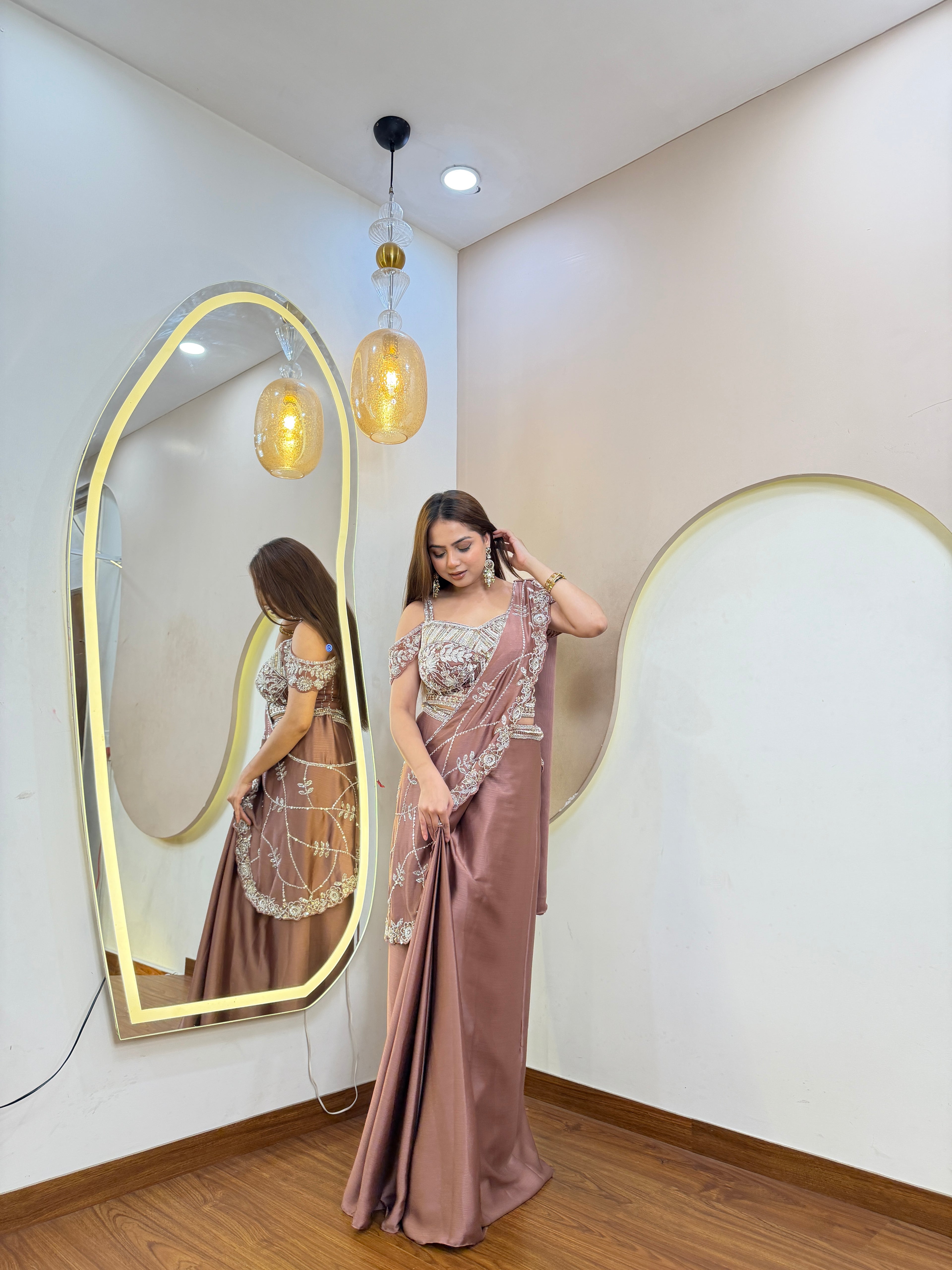 D862 DRAPE SAREE