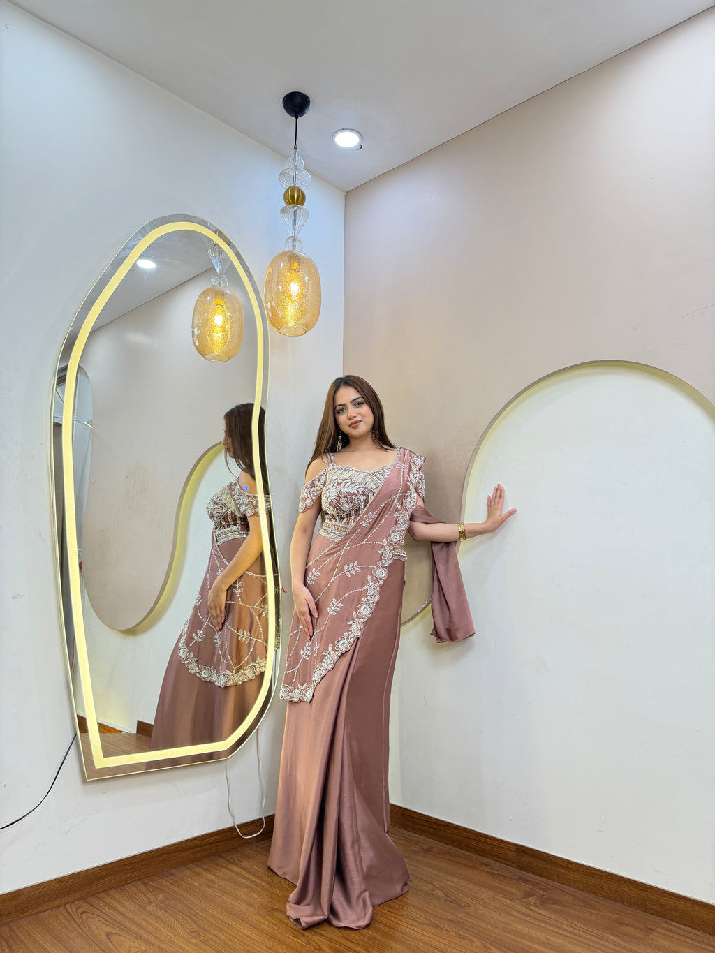 D862 DRAPE SAREE