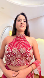 F177 PRE DRAPE SAREE