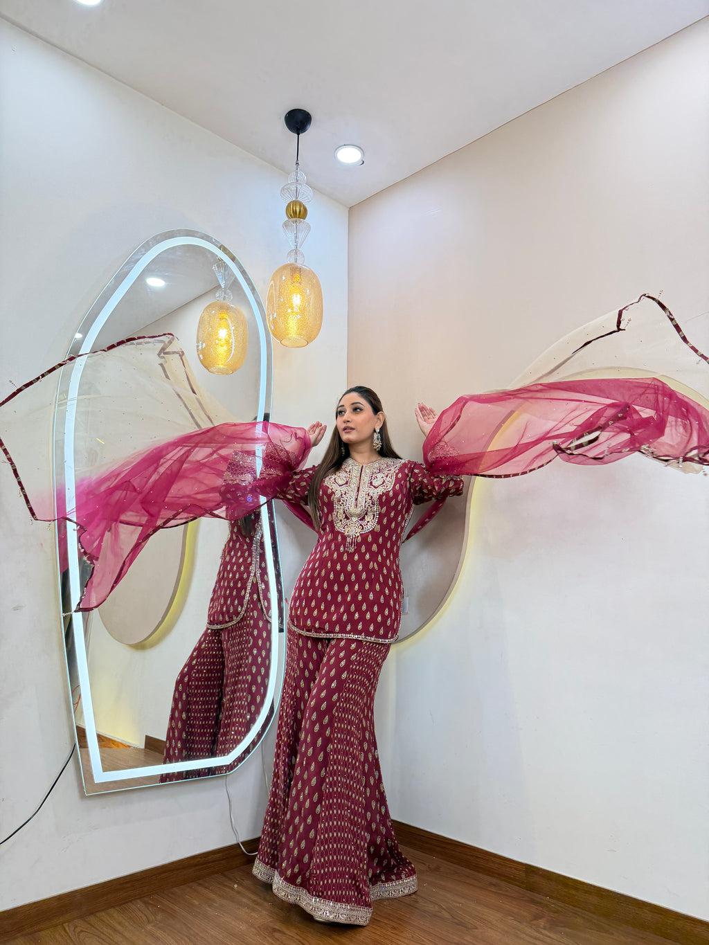D961 SHARARA STYLE