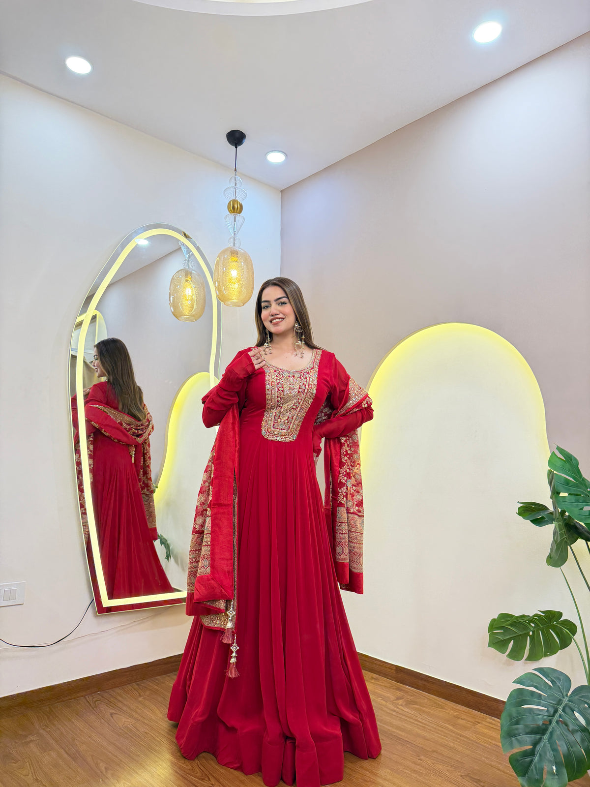 E356 ANARKALI GOWN