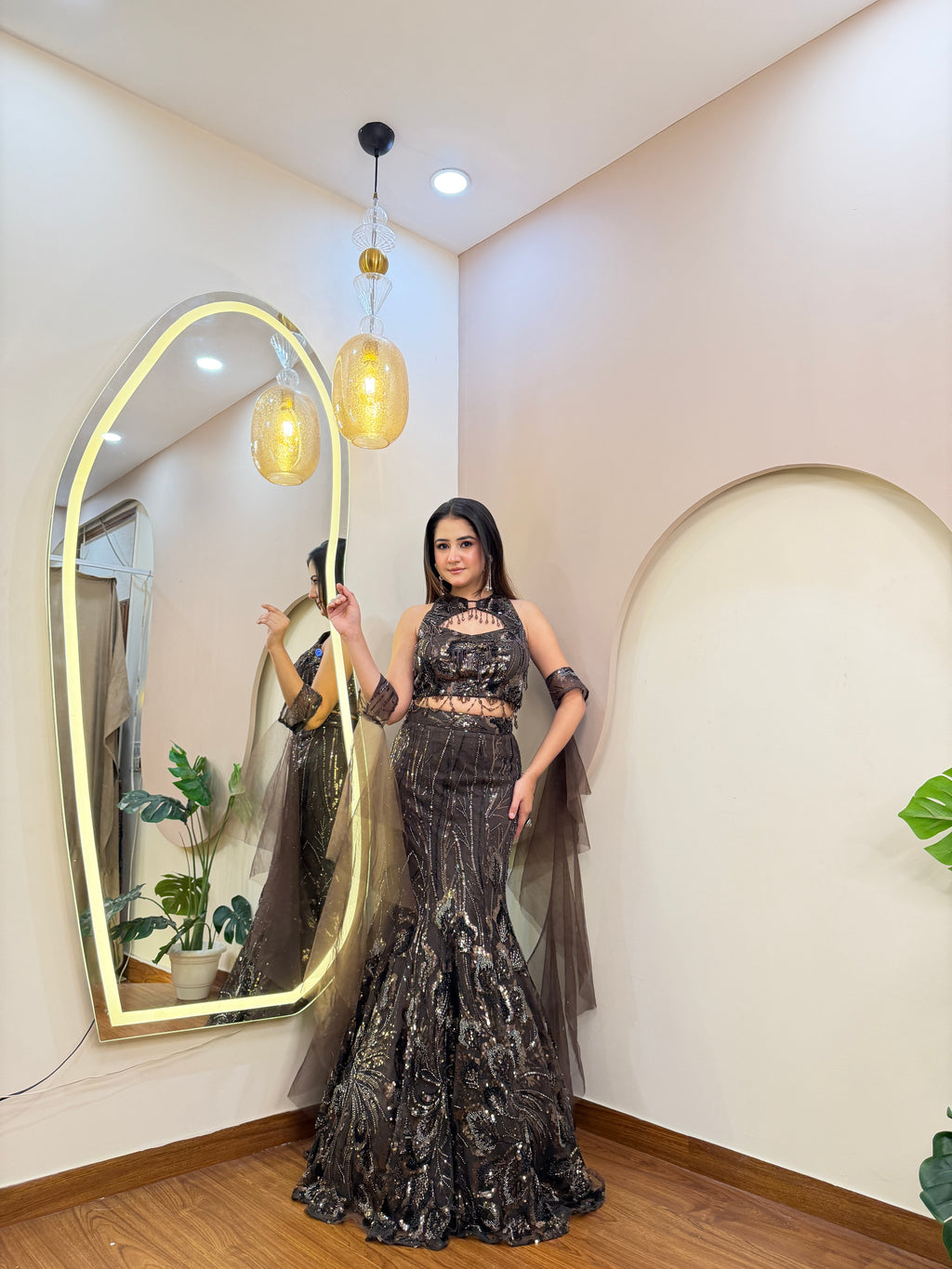E484 MERMAID LEHENGA