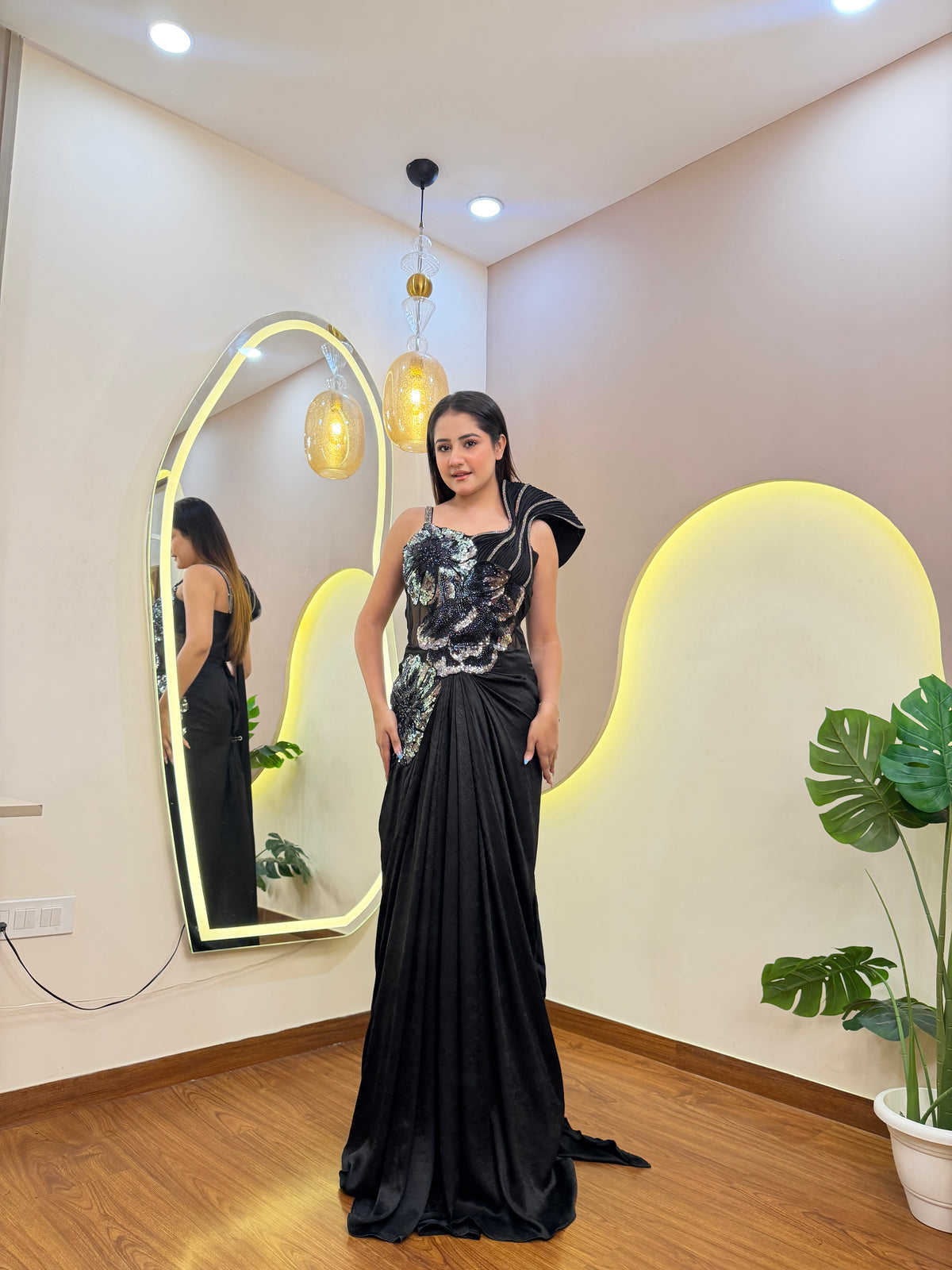 E619 ONE PIECE GOWN