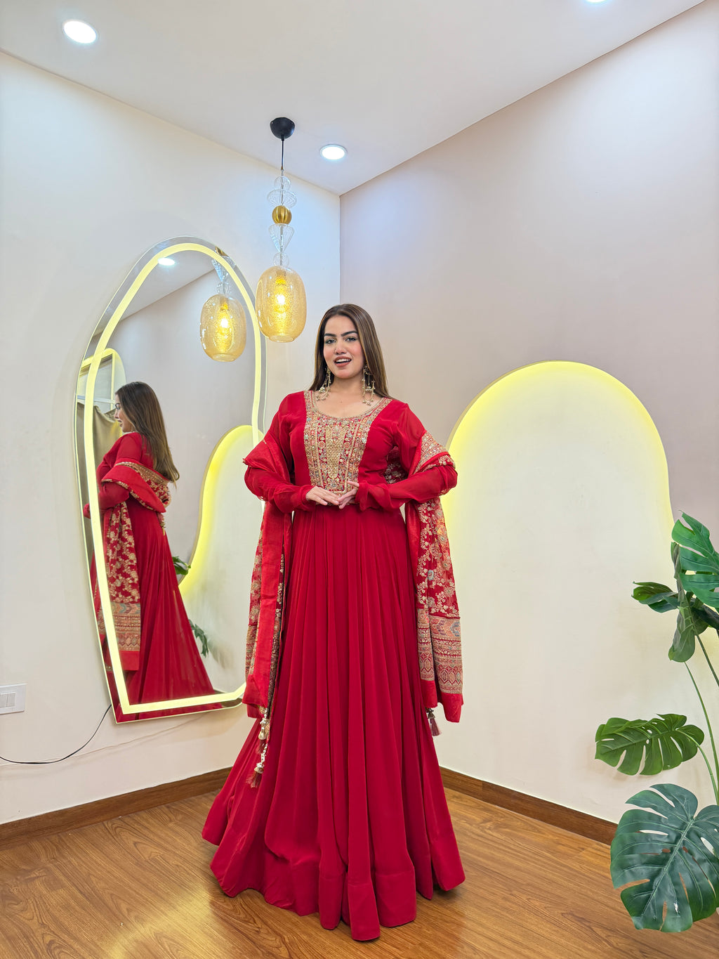 E356 ANARKALI GOWN