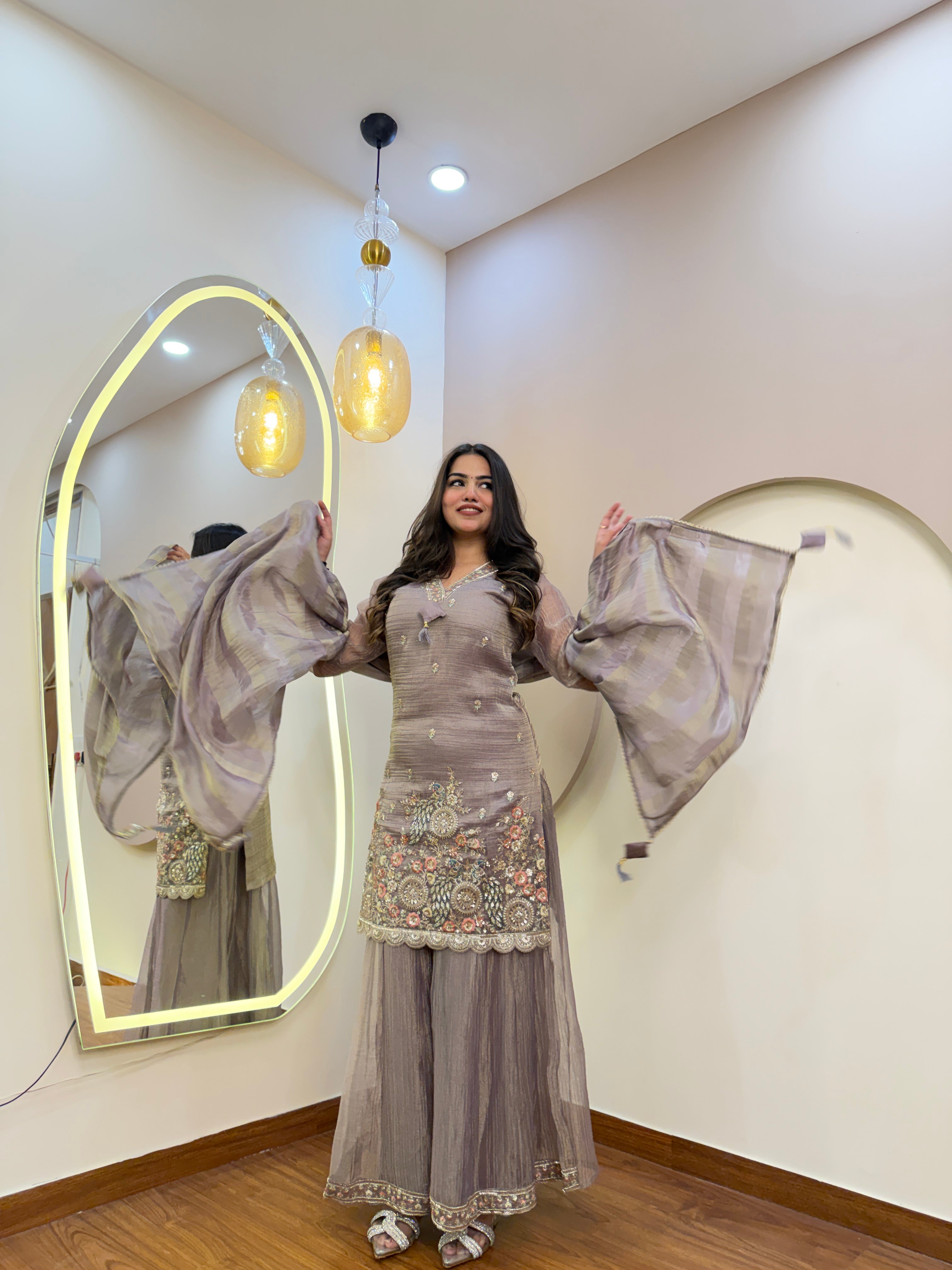 E127 3PC SHARARA SUIT