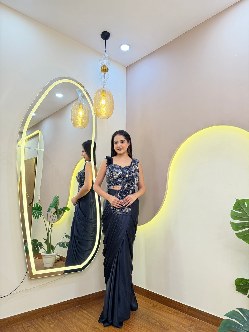 E621 DRAPE SAREE