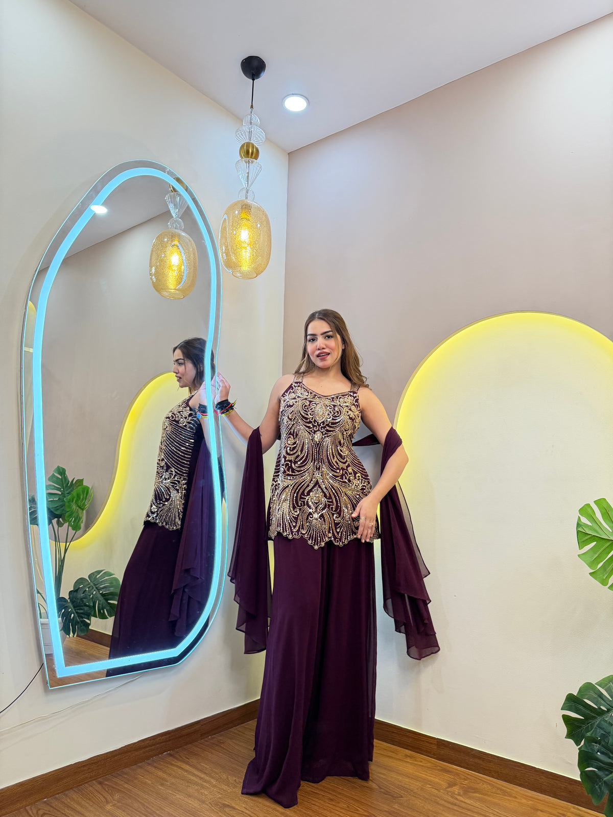 E721 3PC SHARARA SET