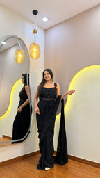 F4 PRE DRAPE GOWN SAREE