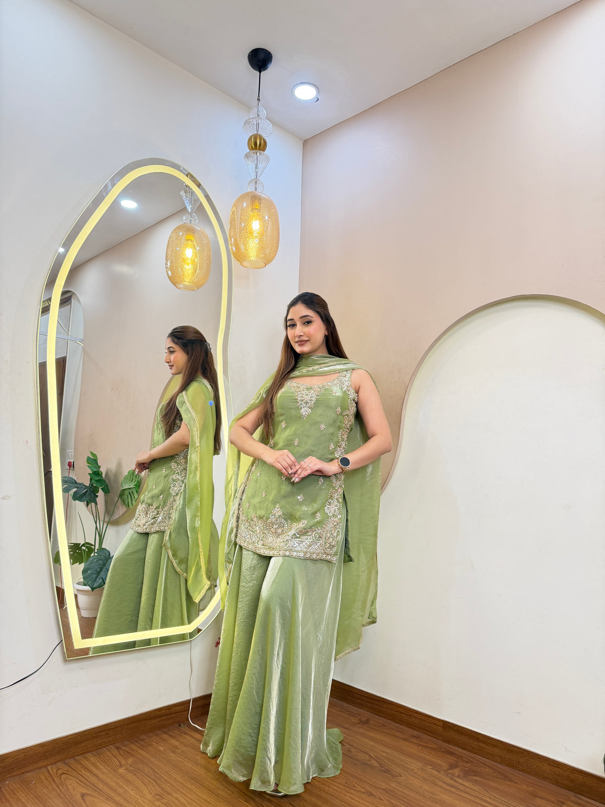 E41 3PC SHARARA SUIT