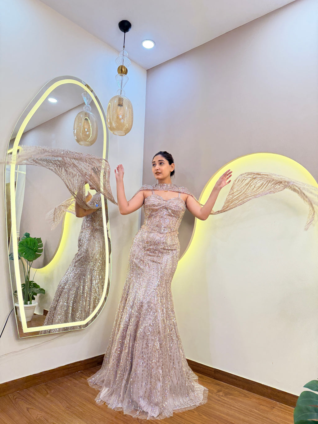 E642 MERMAID LEHENGA