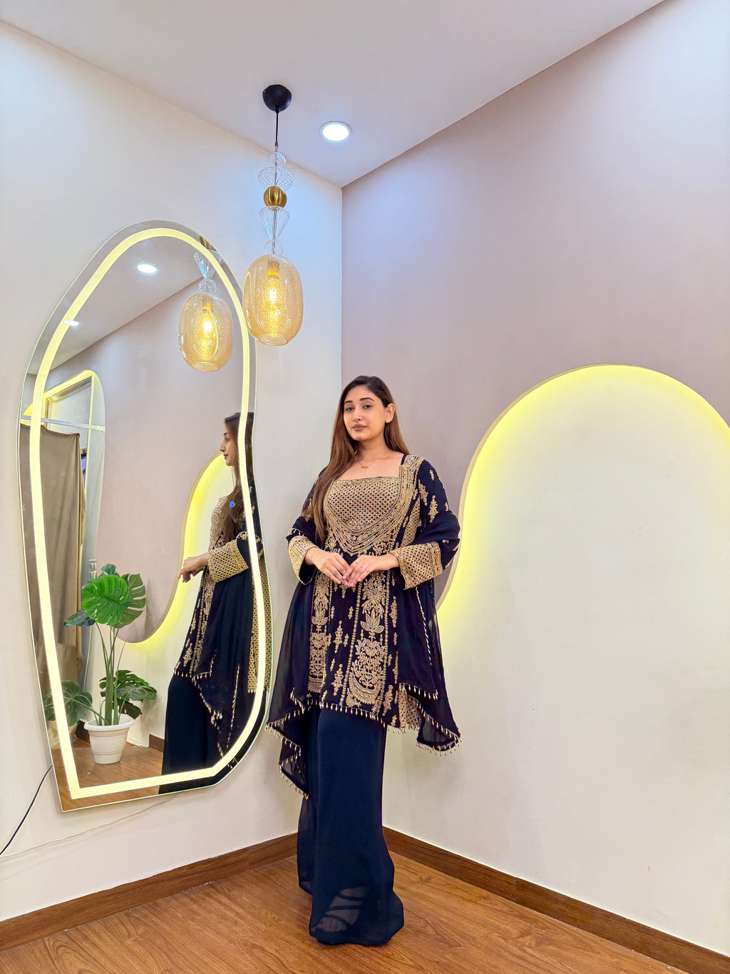 E360 4PC SHARARA SUIT