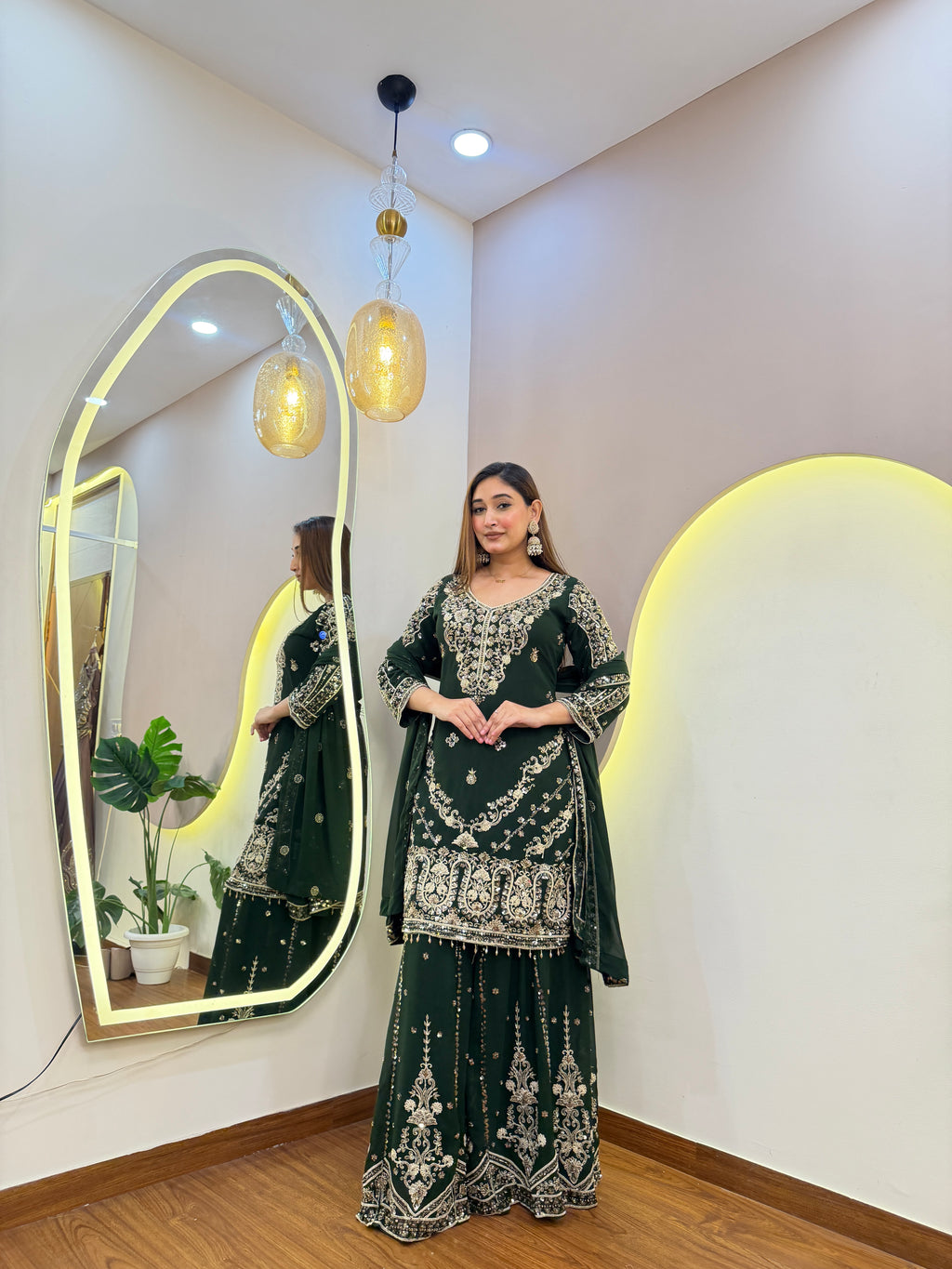 E37 3PC SHARARA SUIT