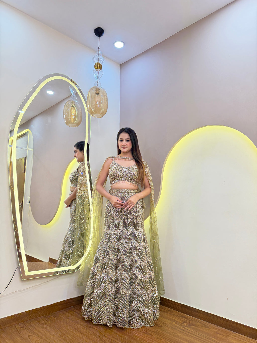 E616 MERMAID LEHENGA