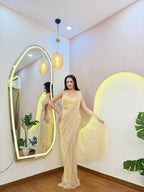 E609 AARFA REGAL DRAPE SAREE