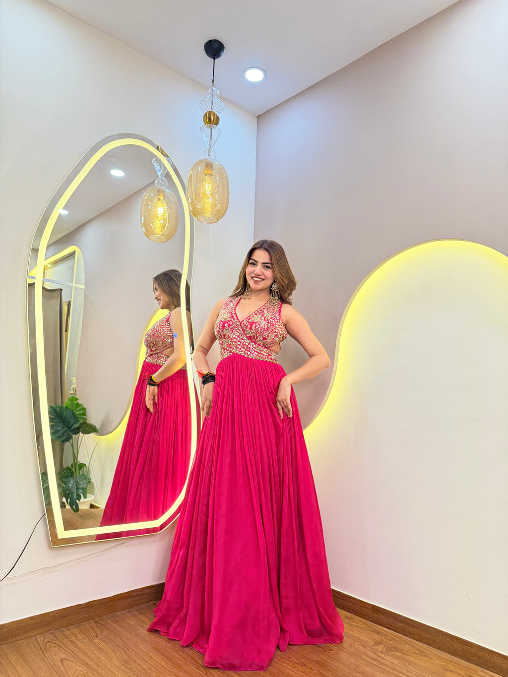 E652 ANARKALI GOWN