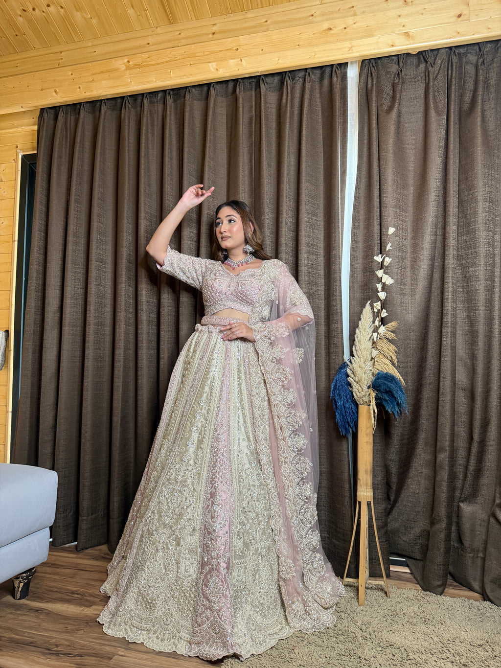 E296 AARFA REGAL LEHENGA