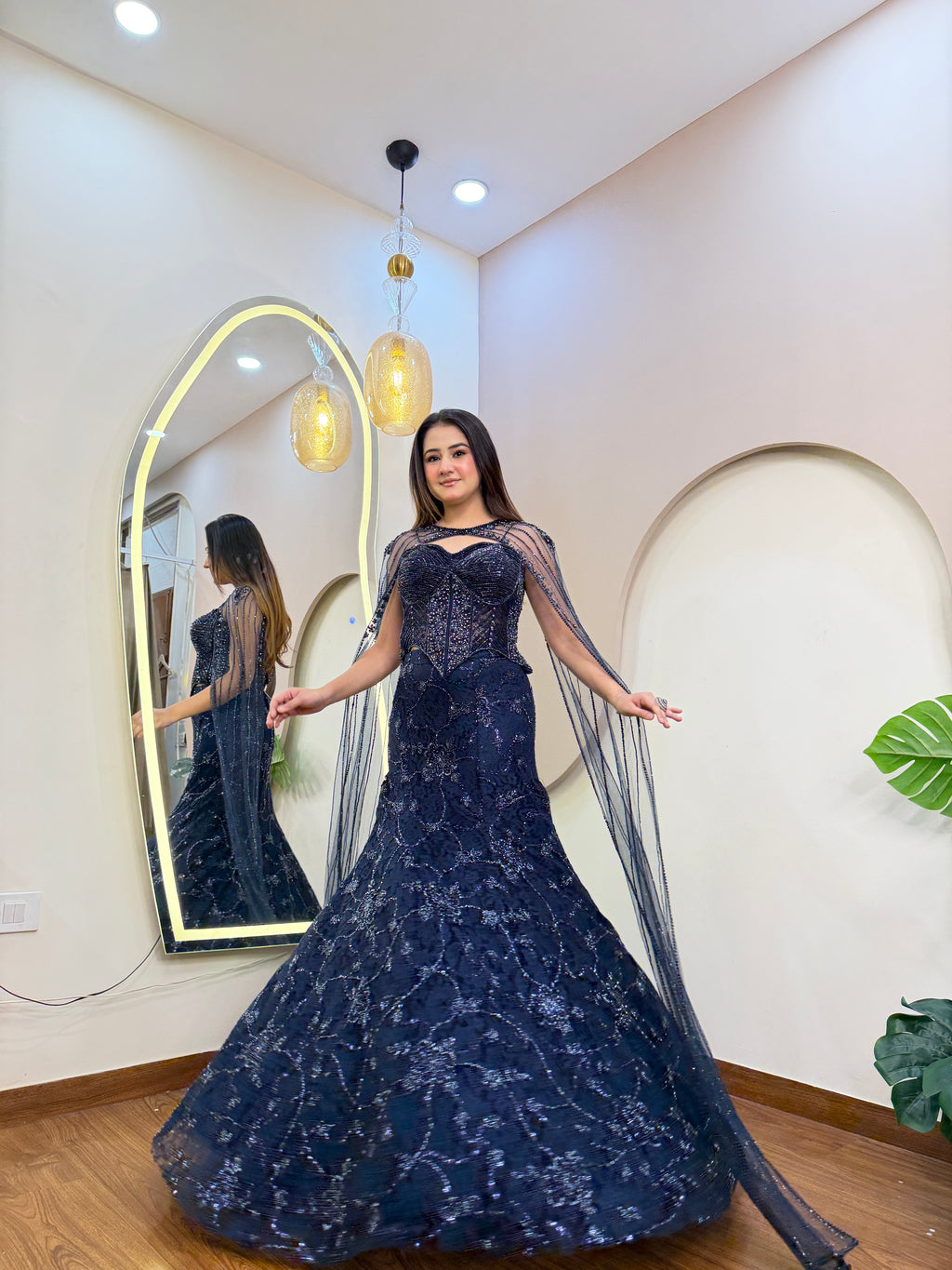 E493 MERMAID LEHENGA