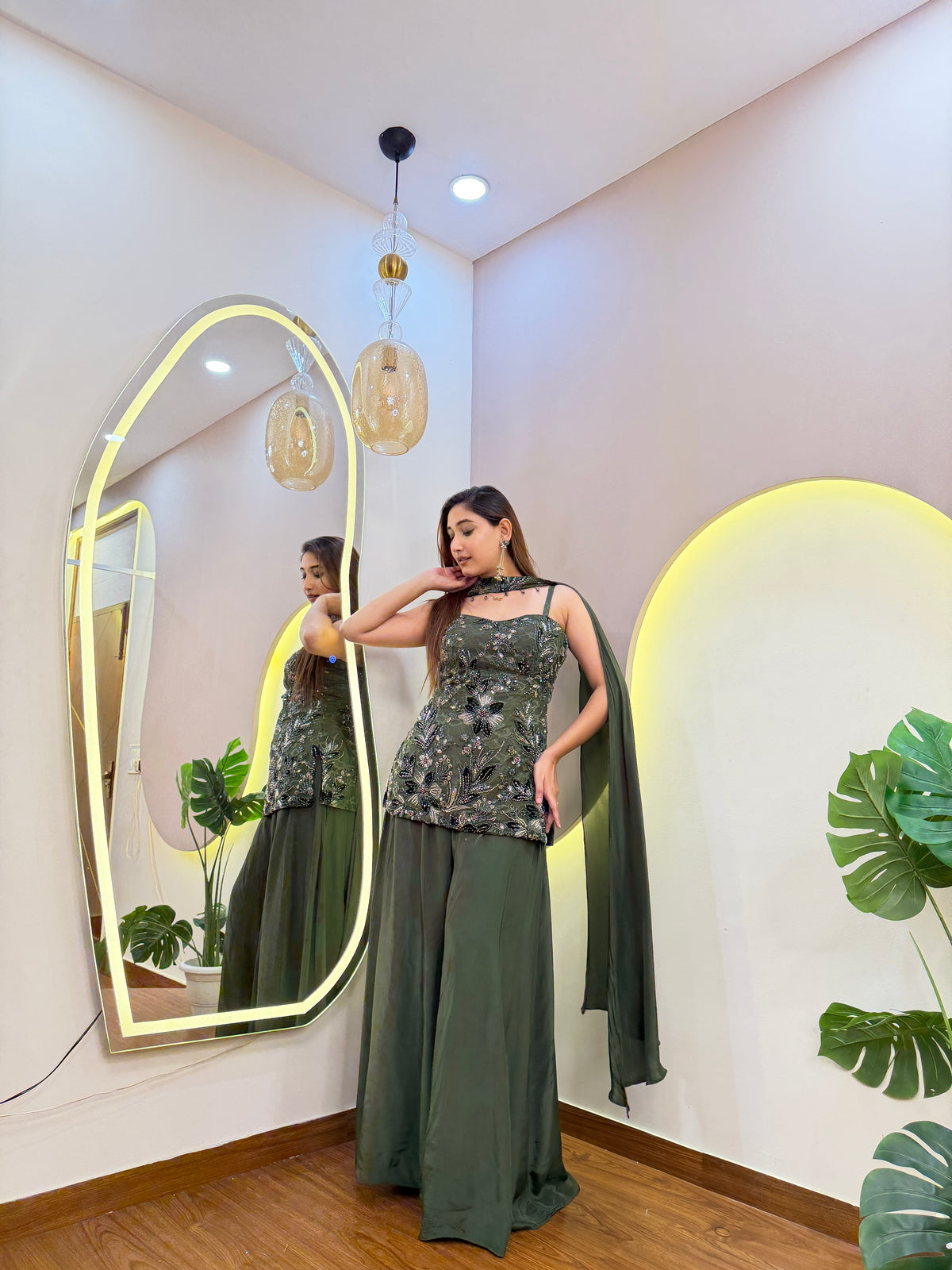 E739 3PC SHARARA SET