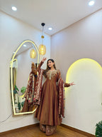 E916 3PC ANARKALI SUIT