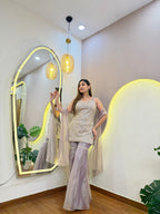 E753 3PC SHARARA SUIT