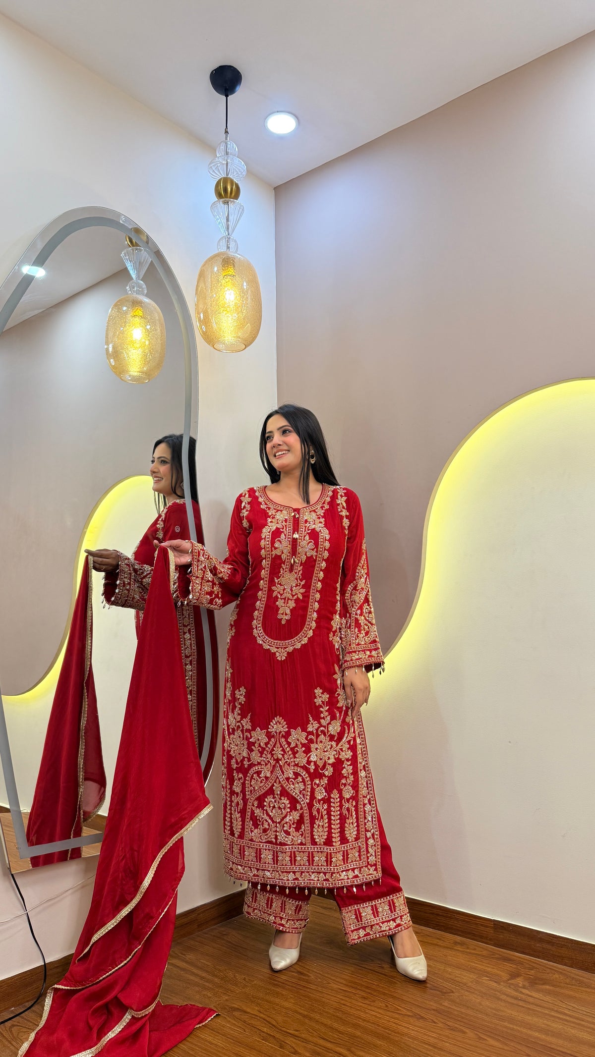 F134 3PC SHARARA SUIT