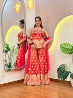 E688 3PC SHARARA SET