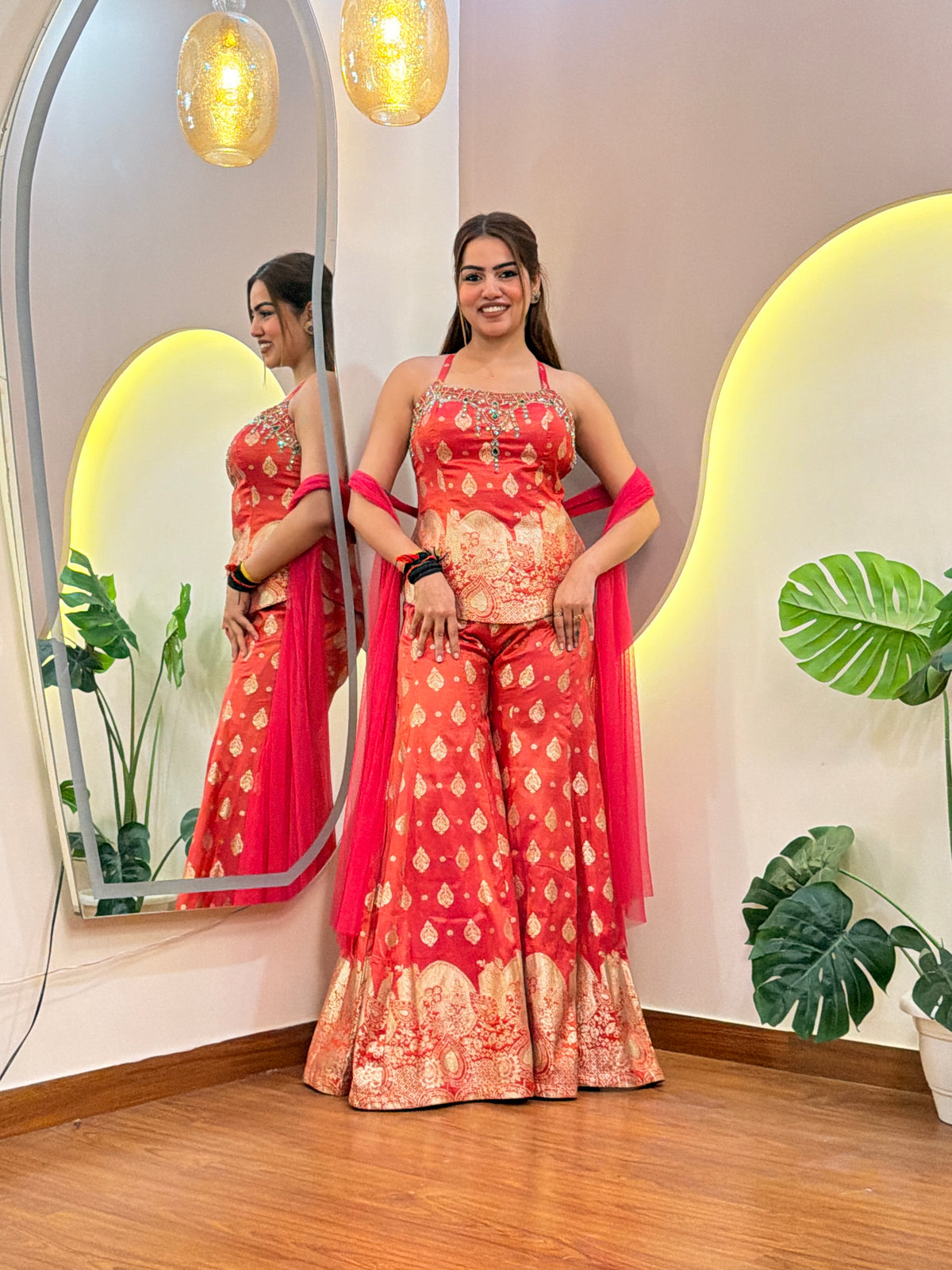 E688 3PC SHARARA SET