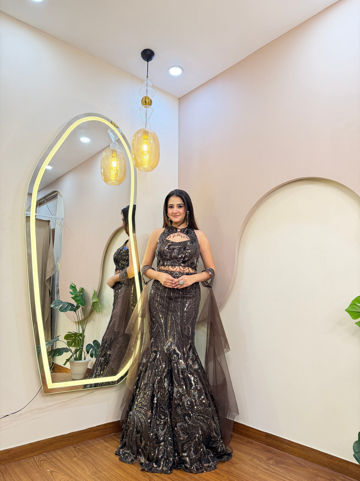 E484 MERMAID LEHENGA