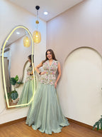 E84 INDO WESTERN LEHENGA
