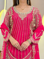 E792 3PC SHARARA SUIT