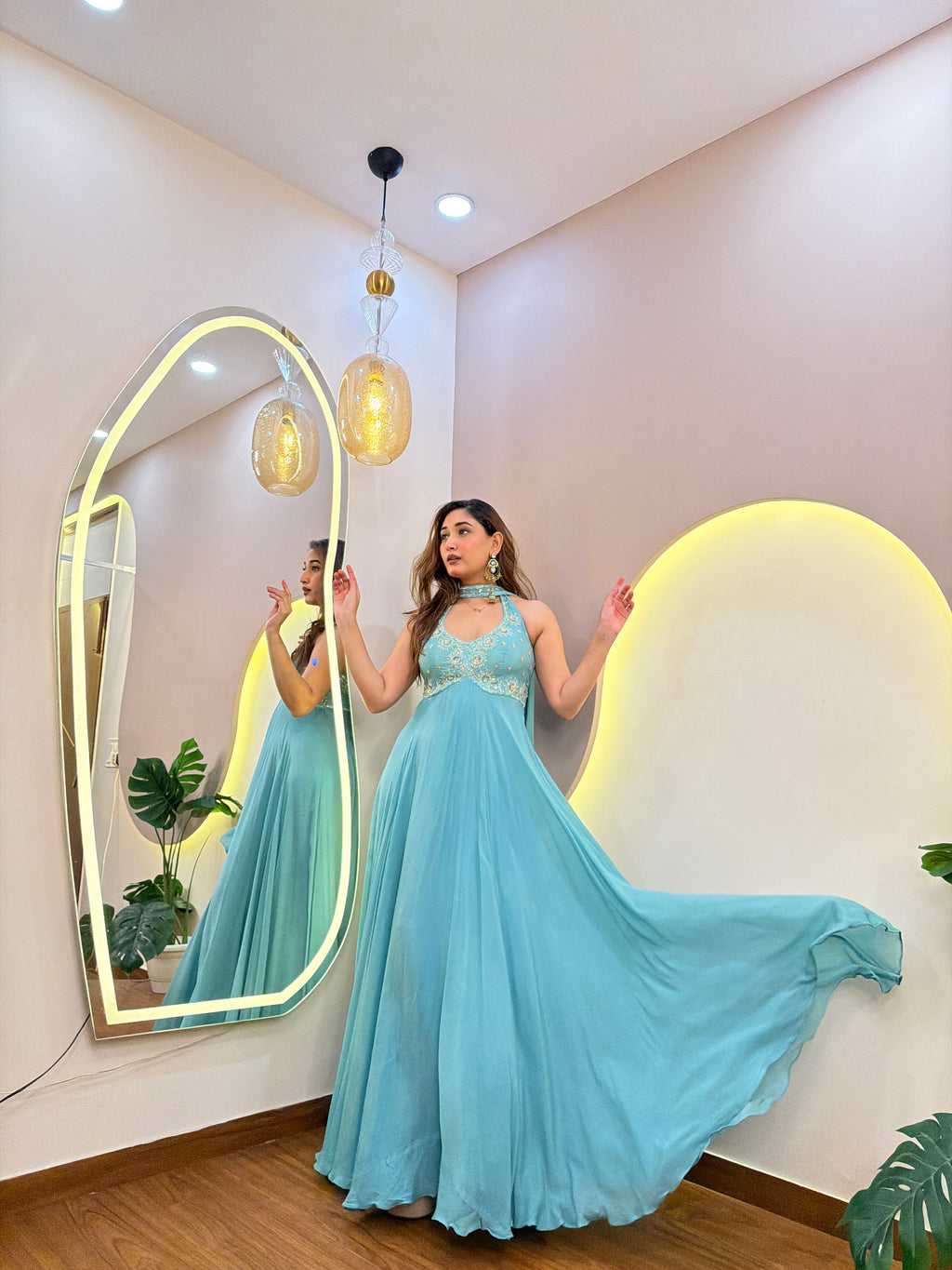 E405 ANARKALI GOWN