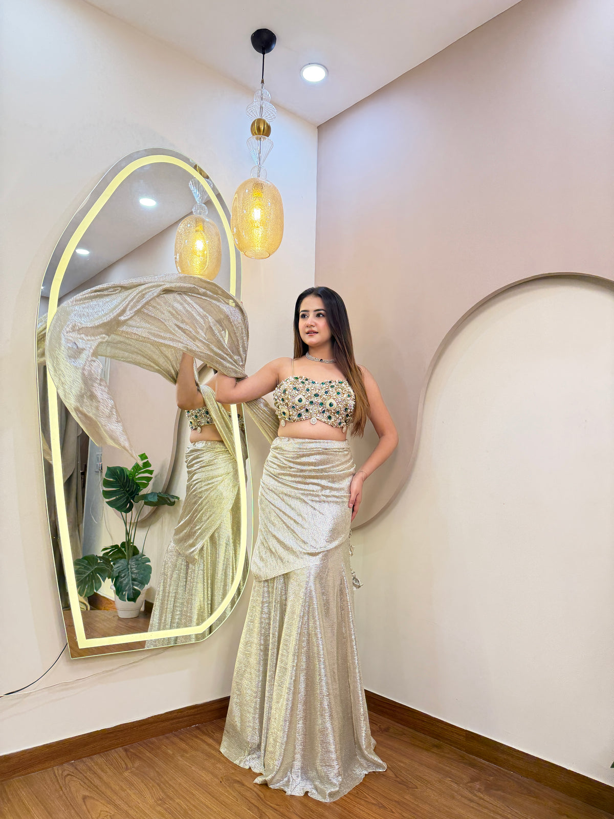 E483 LEHENGA SAREE