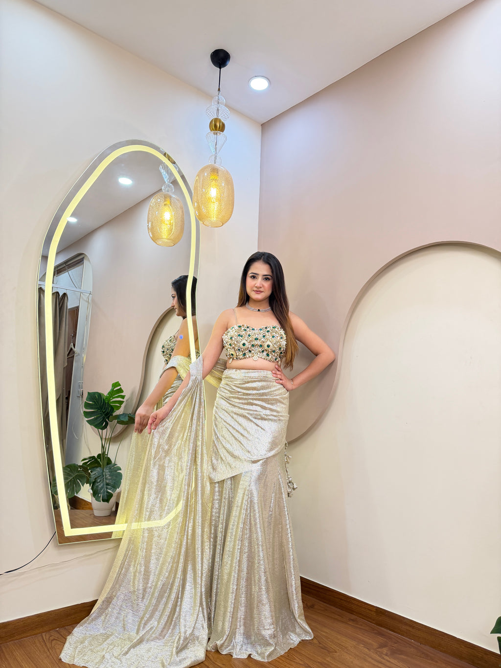 E483 LEHENGA SAREE