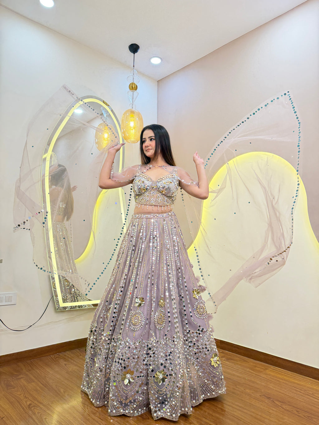 E577 AARFA REGAL LEHENGA