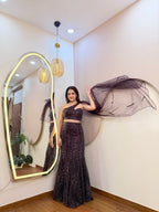 E467 CROP TOP LEHENGA