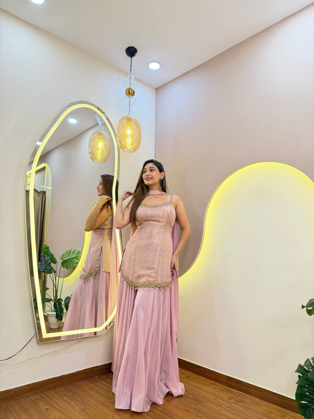 E915 3PC SHARARA SET