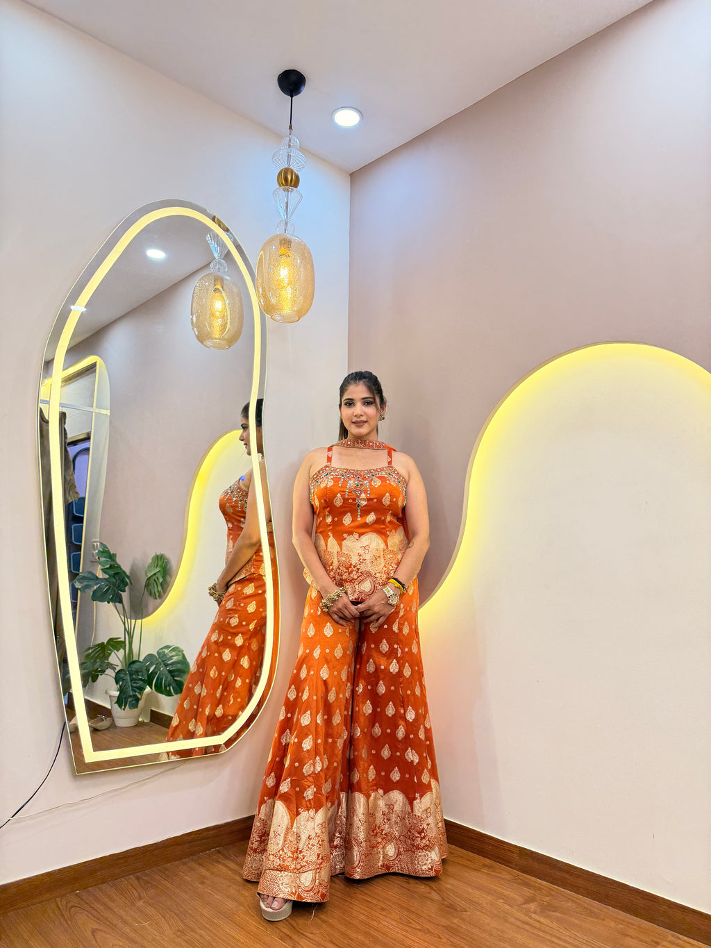 E688 3PC SHARARA SET