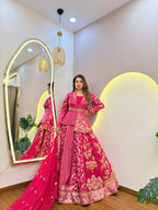 E547 INDO WESTERN LEHENGA