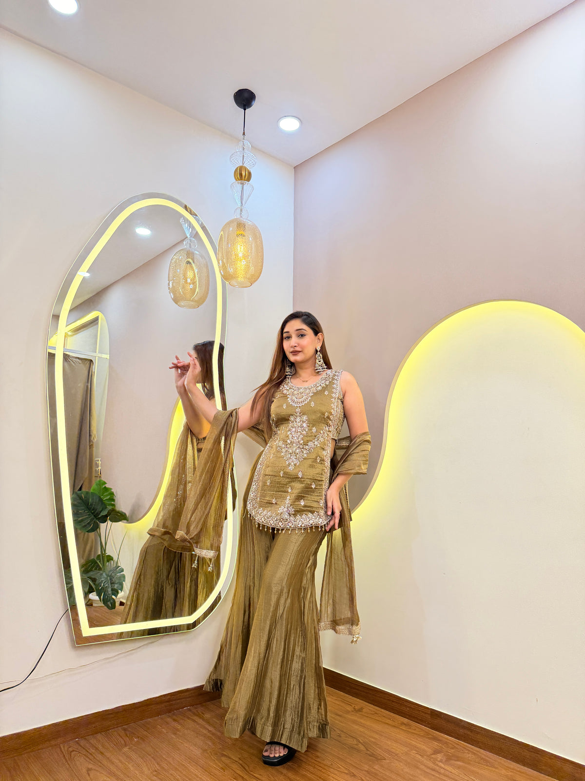 E220 3PC SHARARA SUIT