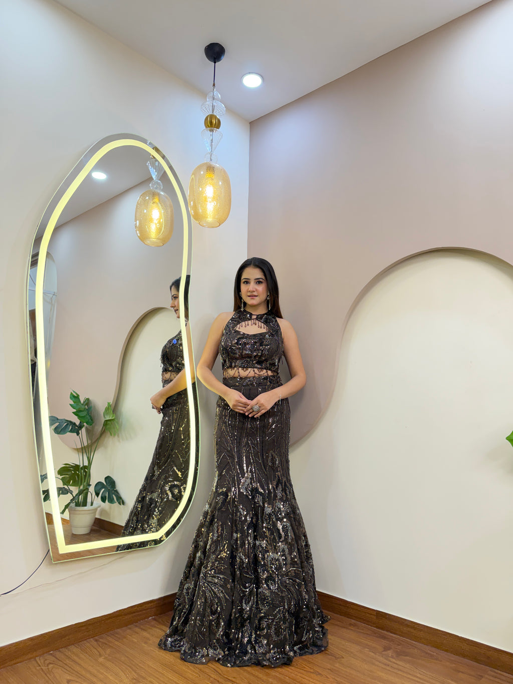 E484 MERMAID LEHENGA